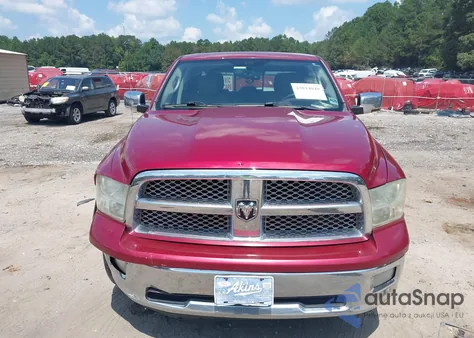 2012 Ram 1500 Laramie из США, поврежденный, VIN 1C6RD6NT4CS223854